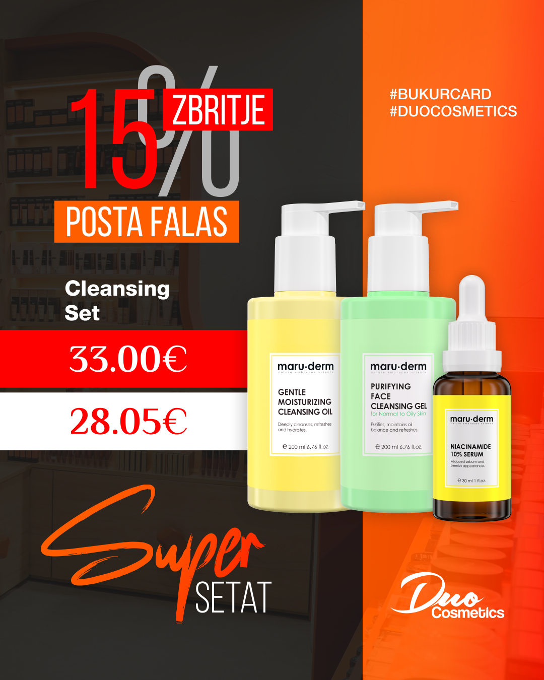 Cleansing Set | Duo Cosmetics