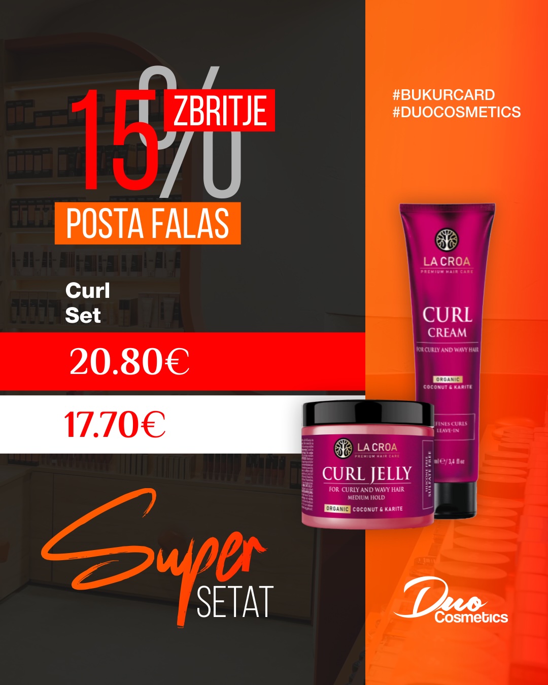 La Croa Complete Curl Routine Set | Duo Cosmetics